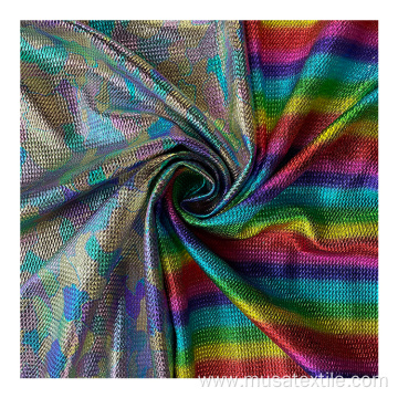 Camouflage and Rainbow Wholesale Bullet Knit Fabric